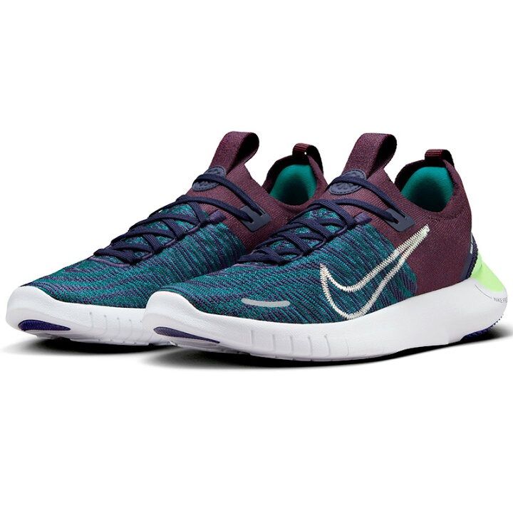 Nike Free RN Next Nature 'Geode Teal Burgundy Crush'ナイキ フリー ラン フライニット ネクスト  ネイチャー (FB1276-300)青26.5cm箱無し - メルカリ