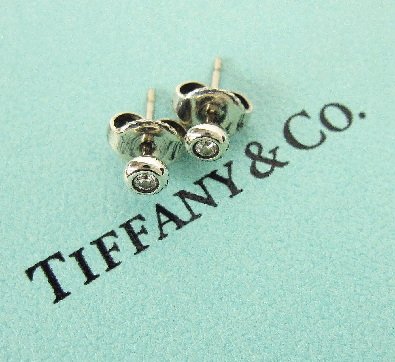 TIFFANY-Co. ティファニー ダイヤモンド バイザヤード ピアス シルバー Ag925 SPAIN エルサペレッティ LF00021-0513-1 3140