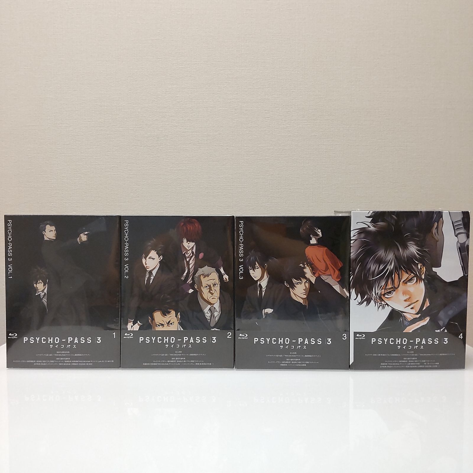 GINGER掲載商品 PSYCHO-PASS SS サイコパス 3 DVD 全巻 1-4巻+映画 ...