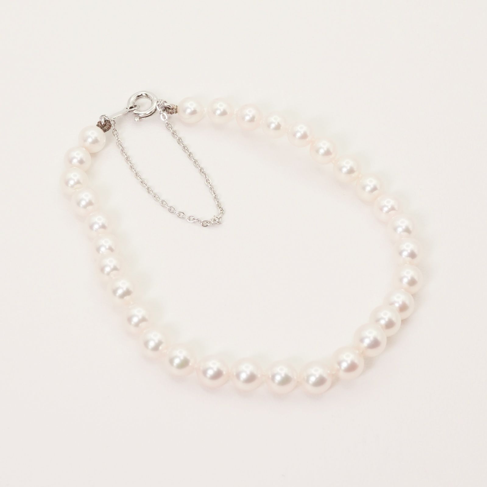 【美品】MIKIMOTO ベビーパールブレスレット MIKIMOTO/ミキモト】 ベビーパール 4.7mm ブレスレット K18