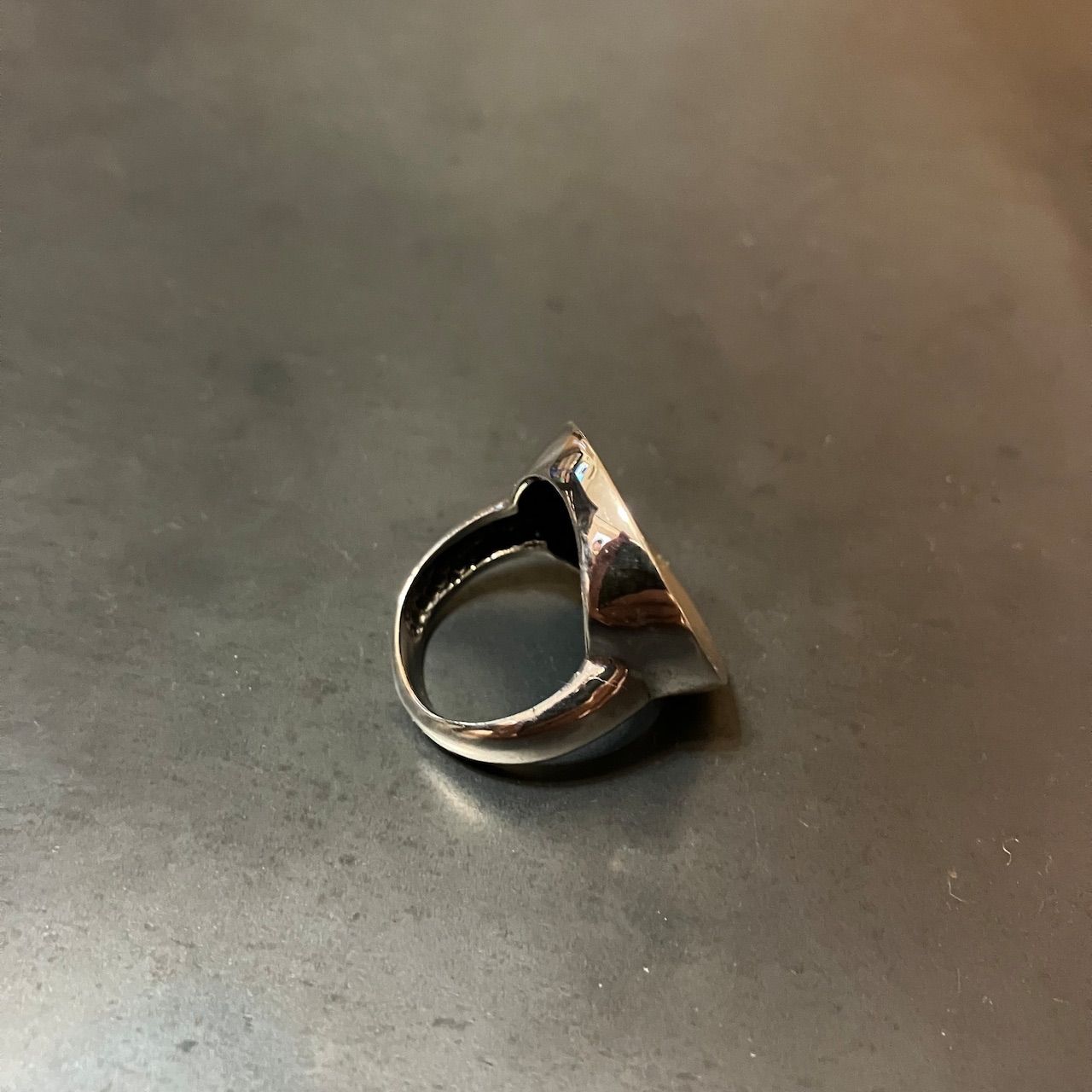 SILVER925 BIG CIRCLE DESIGN RING/シルバー/リング-新品未使用 正規品 