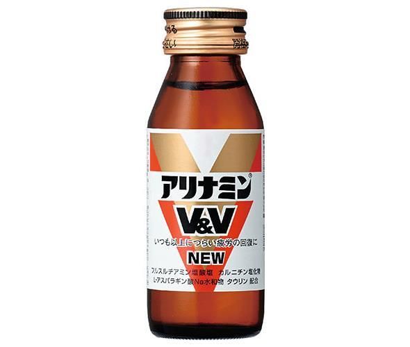 アリナミン製薬 アリナミンV-V NEW 50ml瓶×50本入× 2ケース ｜ 栄養ドリンク 栄養補給