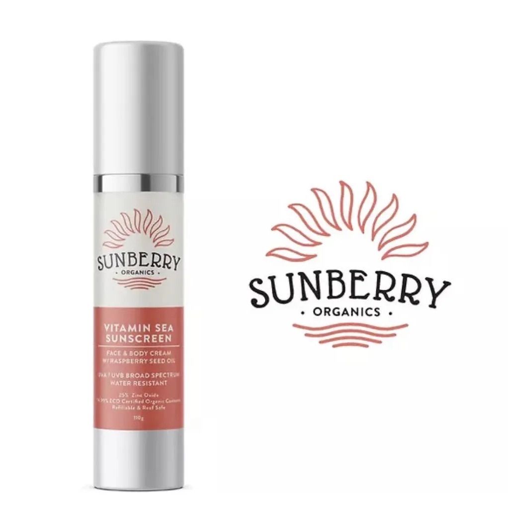 SUNBERRY ORGANICS お肌が綺麗になる 日焼け止め Vitamin Sea Sunscreen