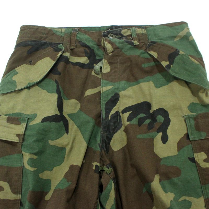 80s USA製 vintage U.S.ARMY ウッドランドカモ M-65 カーゴ