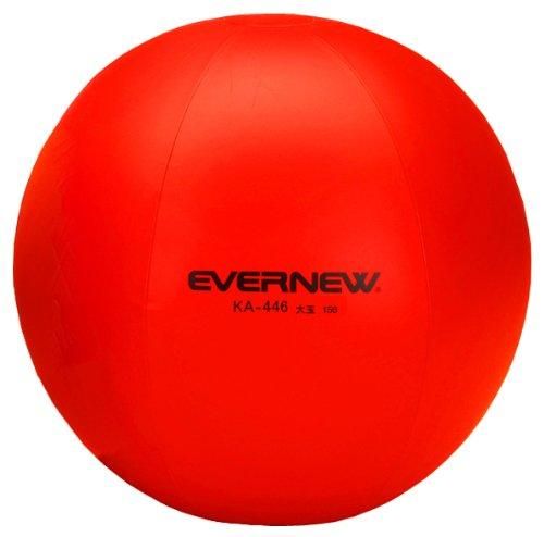 【新品・2営業日で発送】EVERNEW 【EKA446】カラー大玉　１５０　色：赤