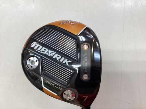 キャロウェイMAVRIK レフティ　7番ウッド　　　超美品 7 スポーツ キャロウェイMAVRIK レフティ 7番ウッド 超美品
