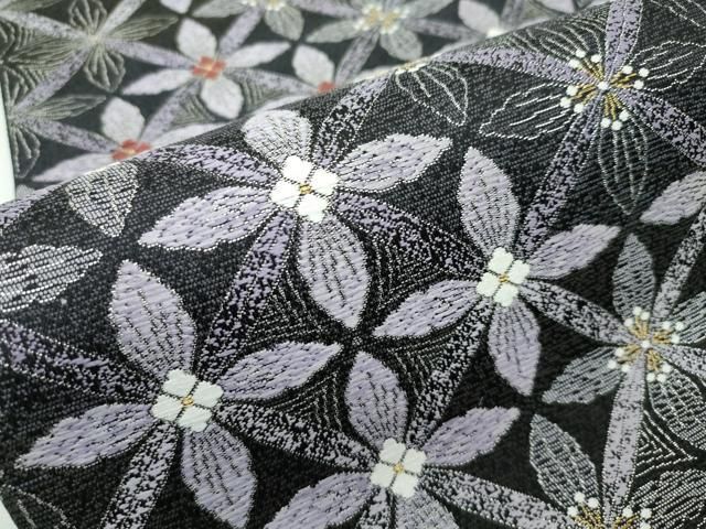 平和屋本店■極上　六通柄袋帯　唐織　菱尽し　金銀糸　逸品　CZAA2623s5 平和屋本店□極上 六通柄袋帯 唐織 菱尽し 金銀糸 逸品 CZAA2623s5