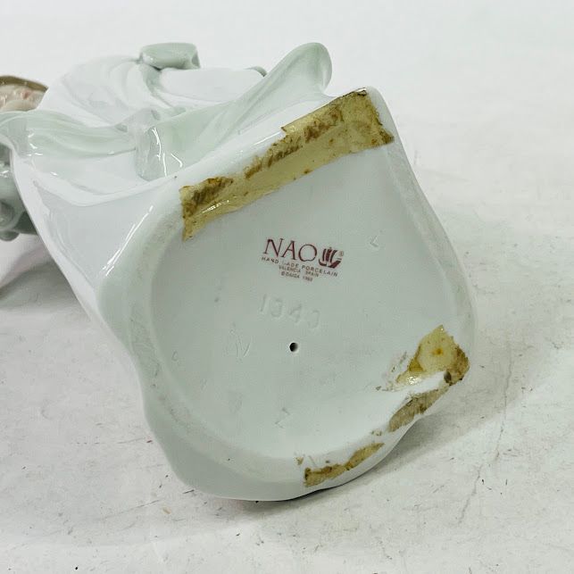 空中散歩　＃1343　★NAO・リヤドロ　スペイン　ポーセリン　箱付き　絶版 空中散歩 ＃1343 ☆NAO・リヤドロ スペイン ポーセリン 箱付き