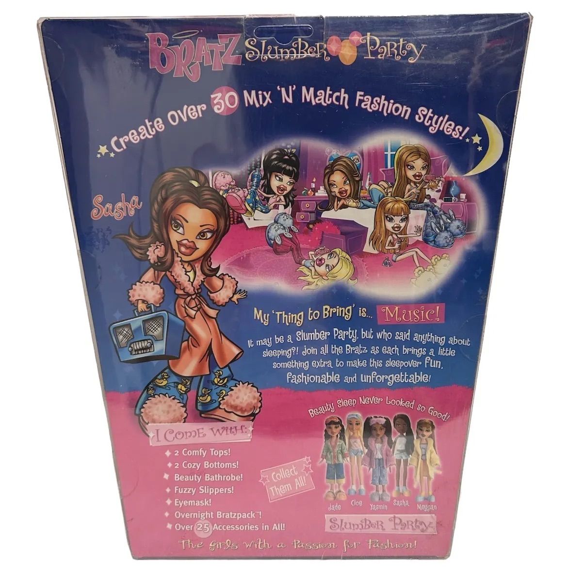 ヴィンテージ BRATZ SlumBeR PaRty Sasha ブラッツ スランバーパーティ 