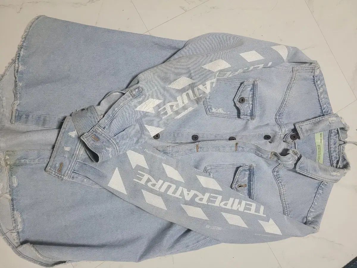 Off-White オフホワイト 18 温度 デニムジャケット