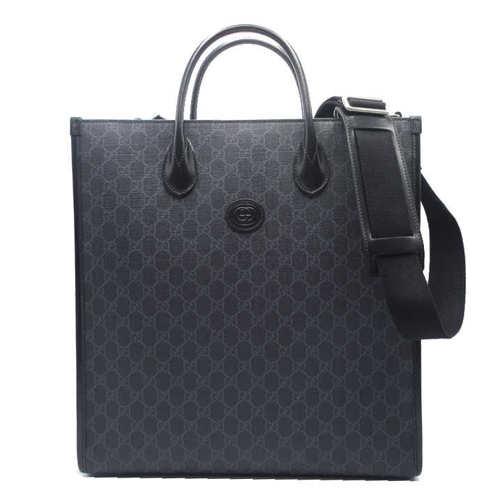 グッチ トートバッグ GUCCI インターロッキングG レザー GG