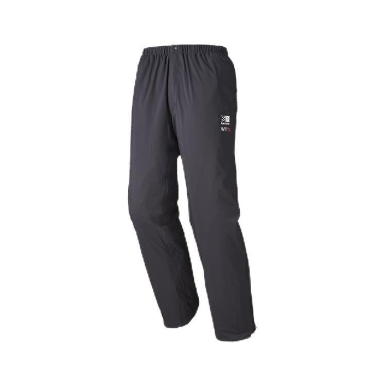 M_ブラック カリマー 防水レインパンツ WTX LT rain pants Black