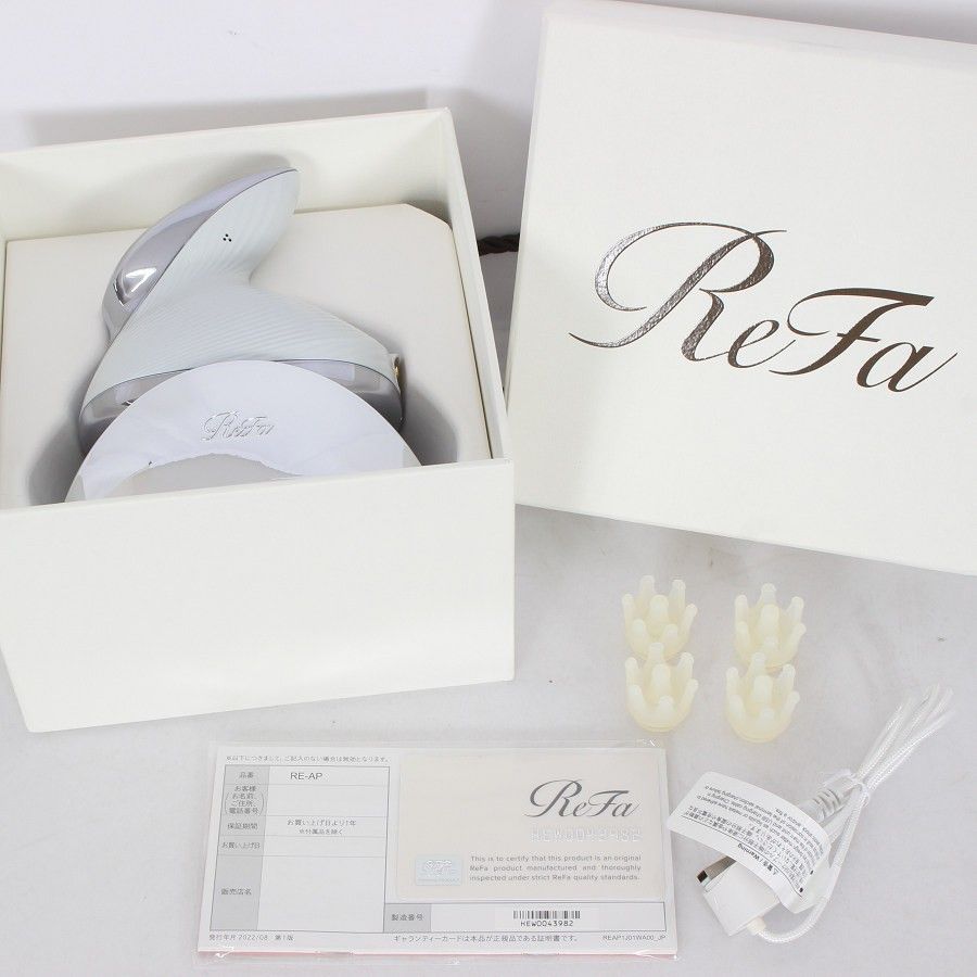 MTG ReFa BEAUTECH HEAD SPA RE-AP-02A ホワイト リファ ビューテックヘッドスパ 本体