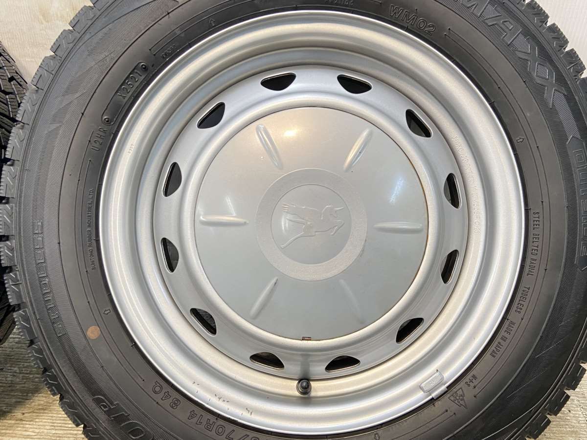 品質保証、送料無料! 175 70R14 ダンロップ ウィンターマックス WM02 キャロウィン VK 14x5.5 100 114.3-4穴 タイヤ スタッドレスタイヤ ホイールセット 4本セット w14251007958