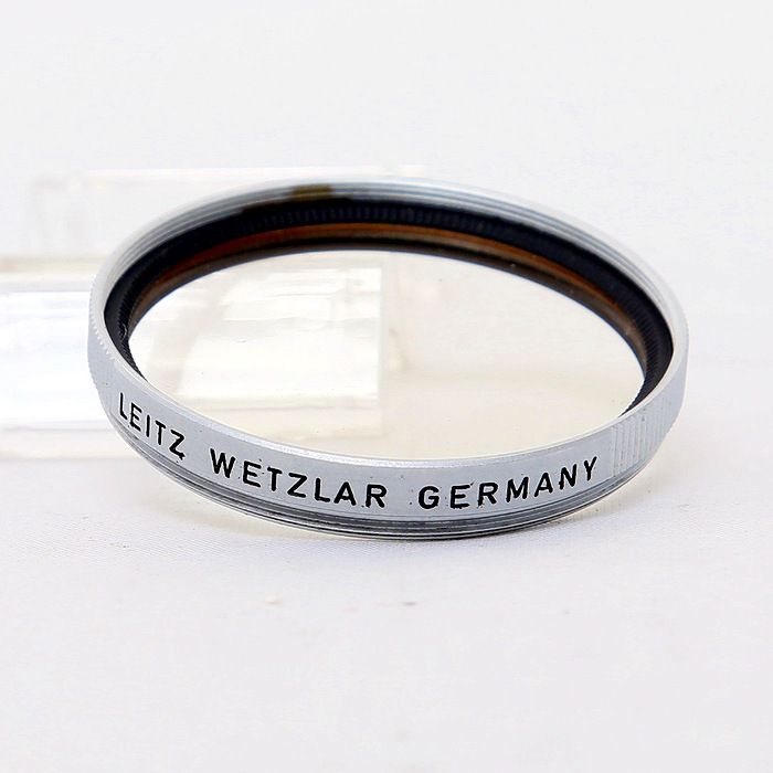 ライカ Leica UVaフィルター E39 Leitz刻印 シルバー