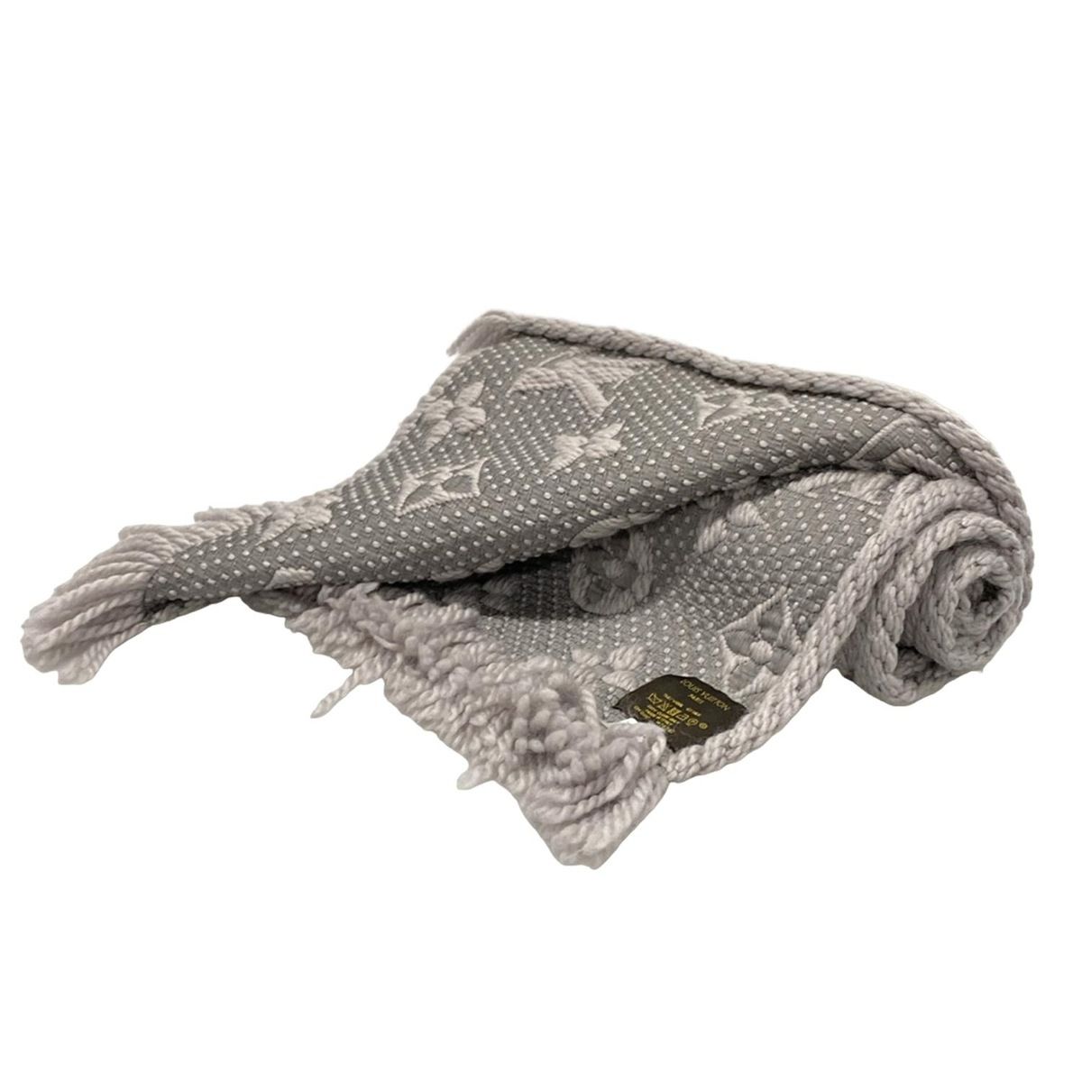 LOUIS VUITTON ルイヴィトン エシャルプ ロゴマニア グリペルル 希少お