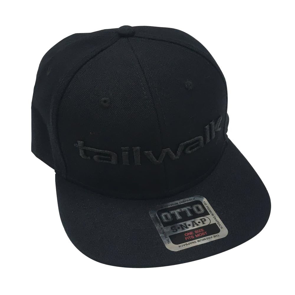 テイルウォーク Tailwalk フラットバイザーキャップ BK|BK 13700