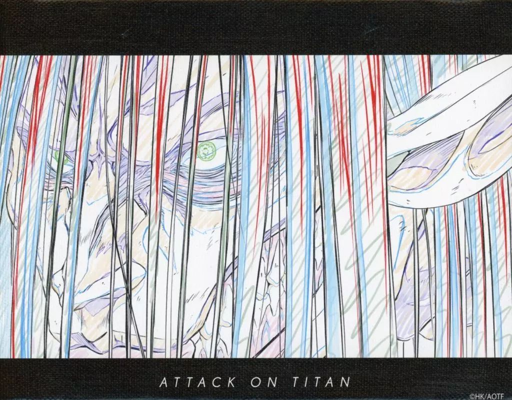 中古】キャンバスボード・キャンバスアート 進撃の巨人 キャンバス