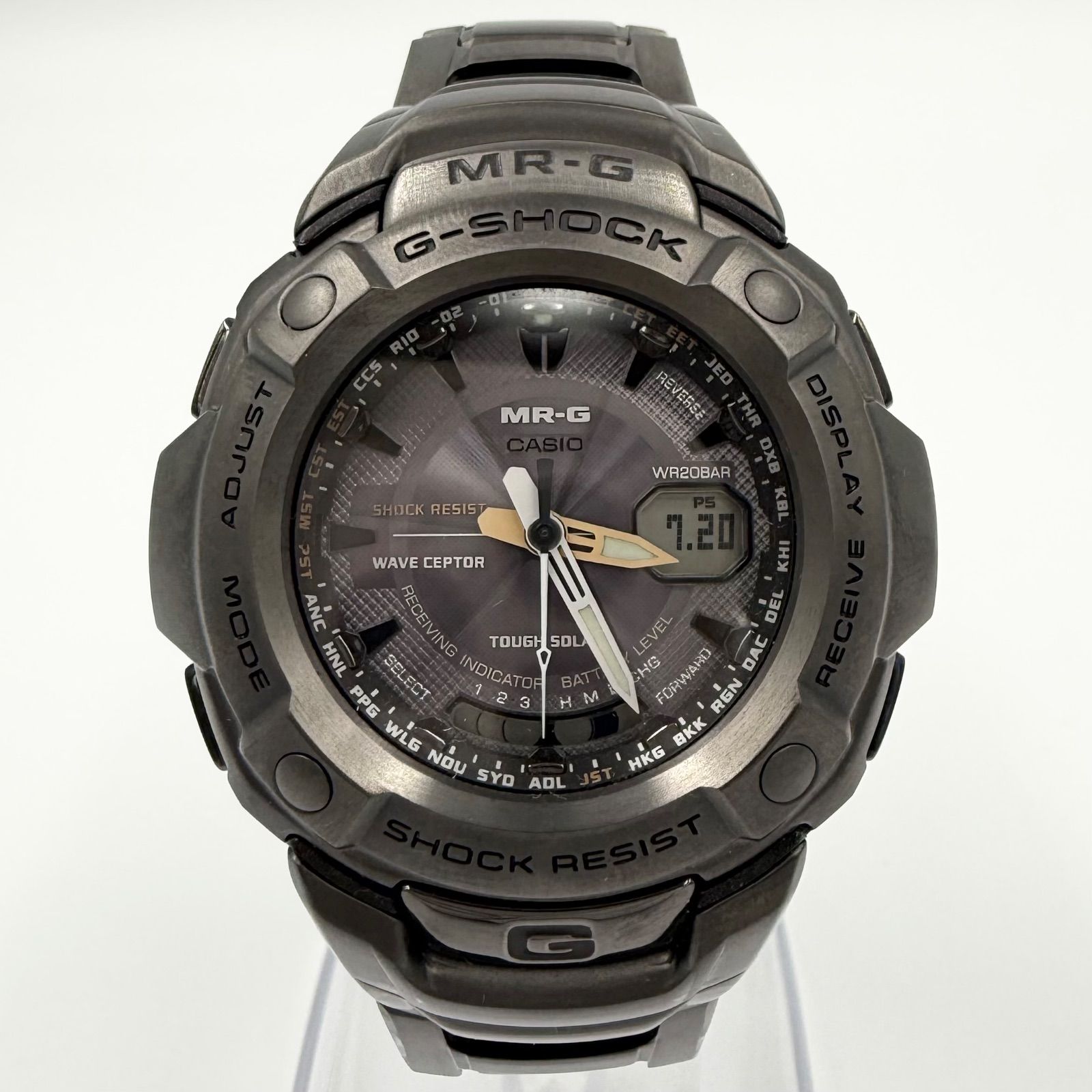 時計 CASIO G-SHOCK MRG-3000DJ-1AJF CASIO G-SHOCK MR-G MRG-3000DJ-1AJF Solar Radio Titanium