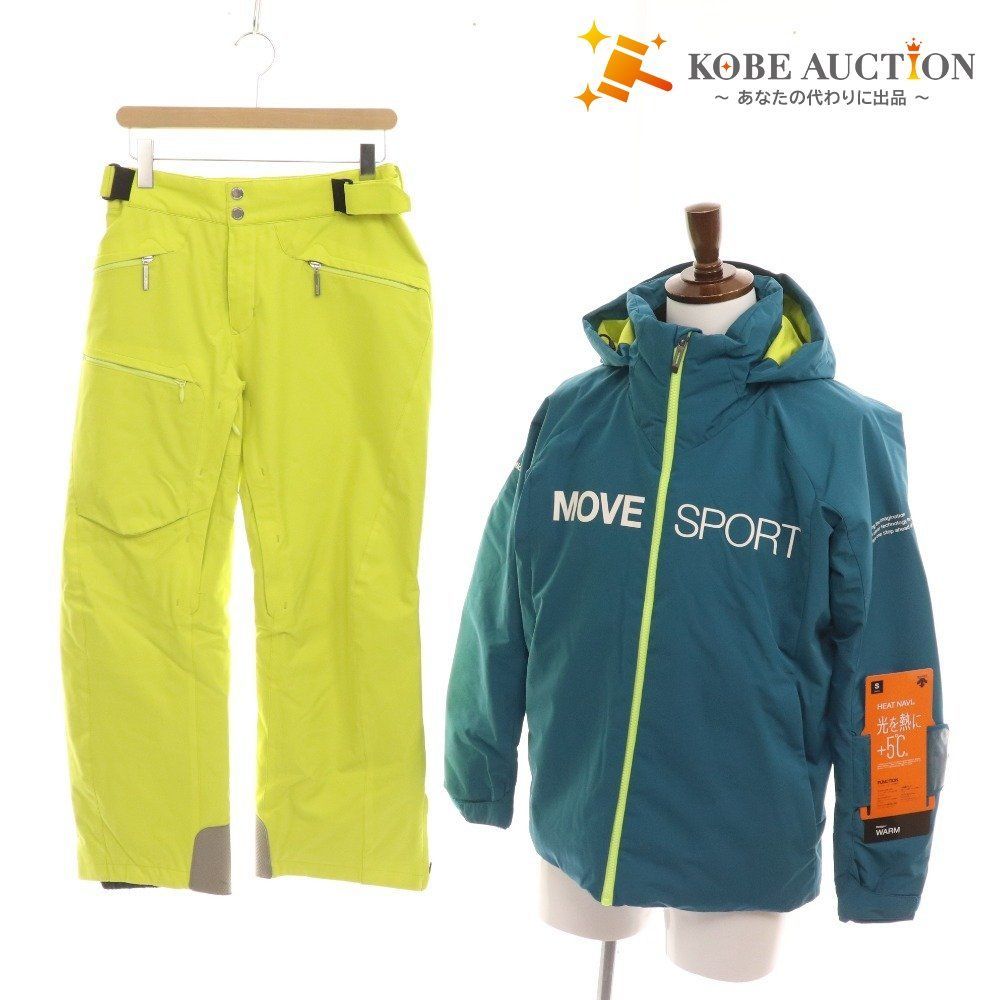 DESCENTE (デサント) スキーウェア(セット) メンズ SIZE L ブルー×グレー DRA-0095TA｜トレファクONLINE