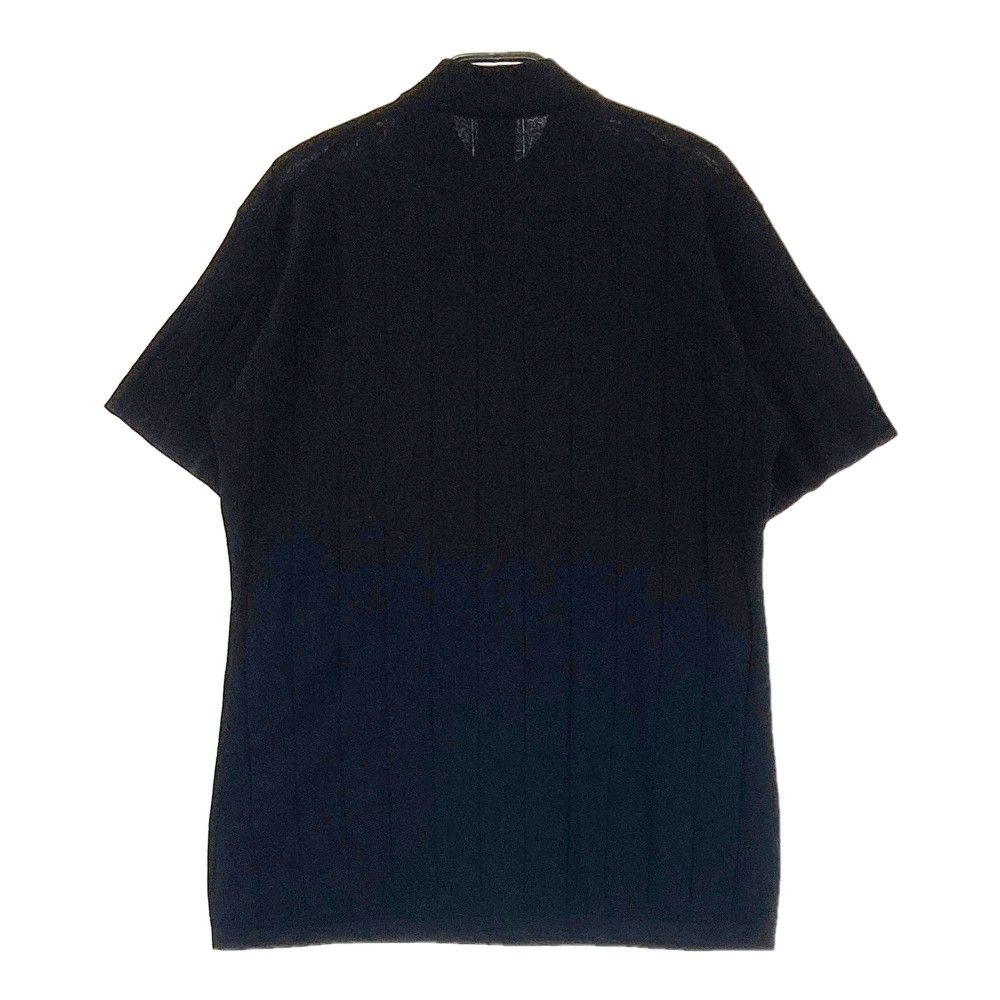 DESCENTE GOLF デサントゴルフ　モックネック　半袖シャツ　黒　L デサントゴルフ】モックネックベア鹿の子半袖シャツ – GQ SHOP