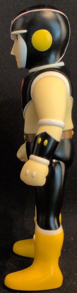 絶妙な ノスタルジックヒーローズ レトロソフトシリーズ エイトマン 黒 頭部 賞賛される