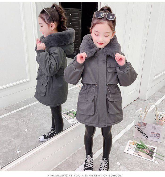  キッズ 中綿コート 女の子 ガールズ 子供服 子供コート ダウン綿コート ロングコート アウター 通学 防寒 秋冬 ジュニア キッズジャケット あったかジャケット 保温 小学校 hzyfa 29 DZ 30 ダウンコート 中綿コート コート