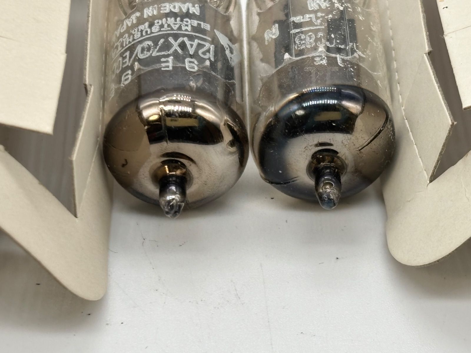 松下 ナショナル 12AX7 2本組 松下 (ナショナル) 12AX7 2本と12AU7