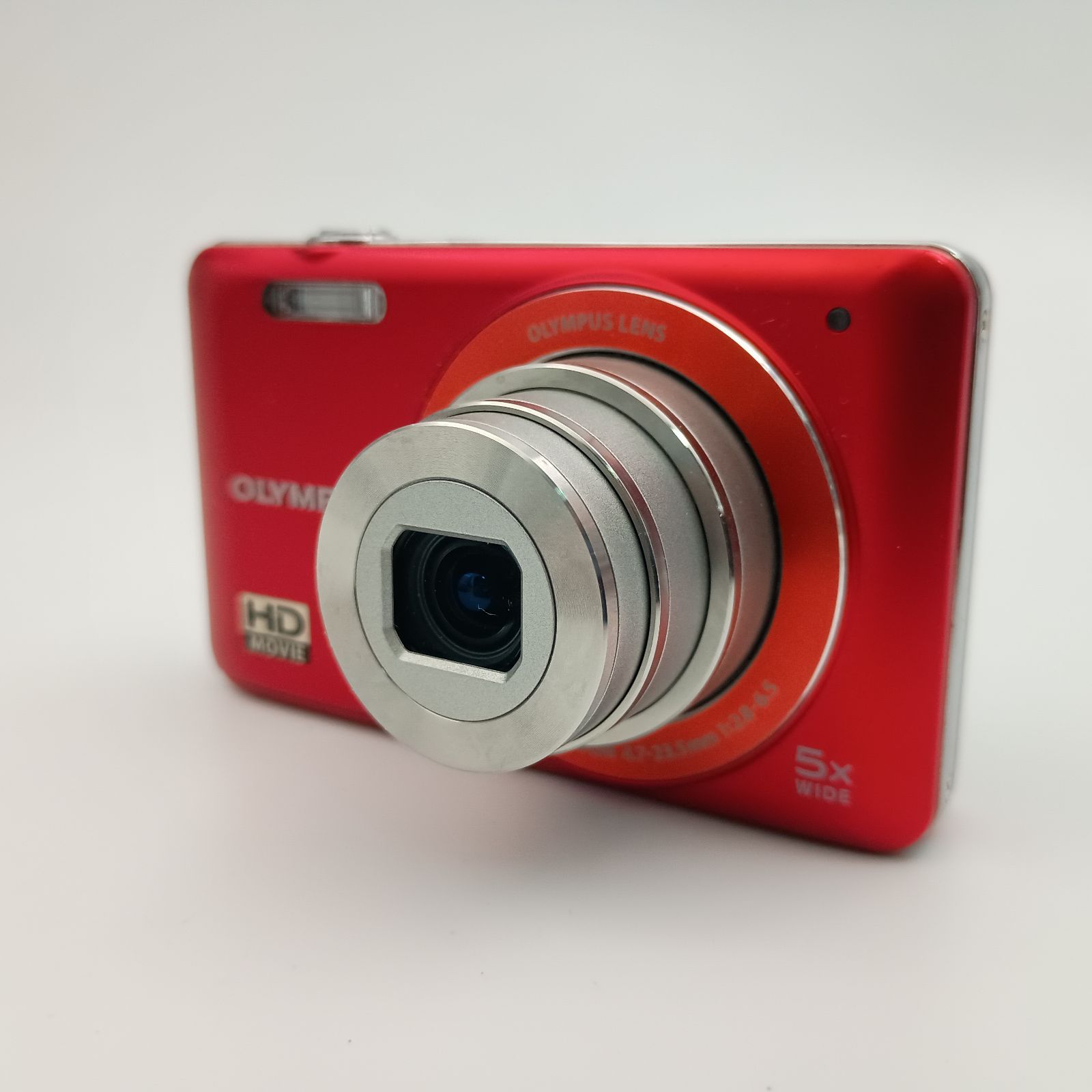 オリンパス VG-120 コンパクトデジタルカメラ レッド 充電器付 オリンパス VG-120 コンパクトデジタルカメラ レッド 充電器付