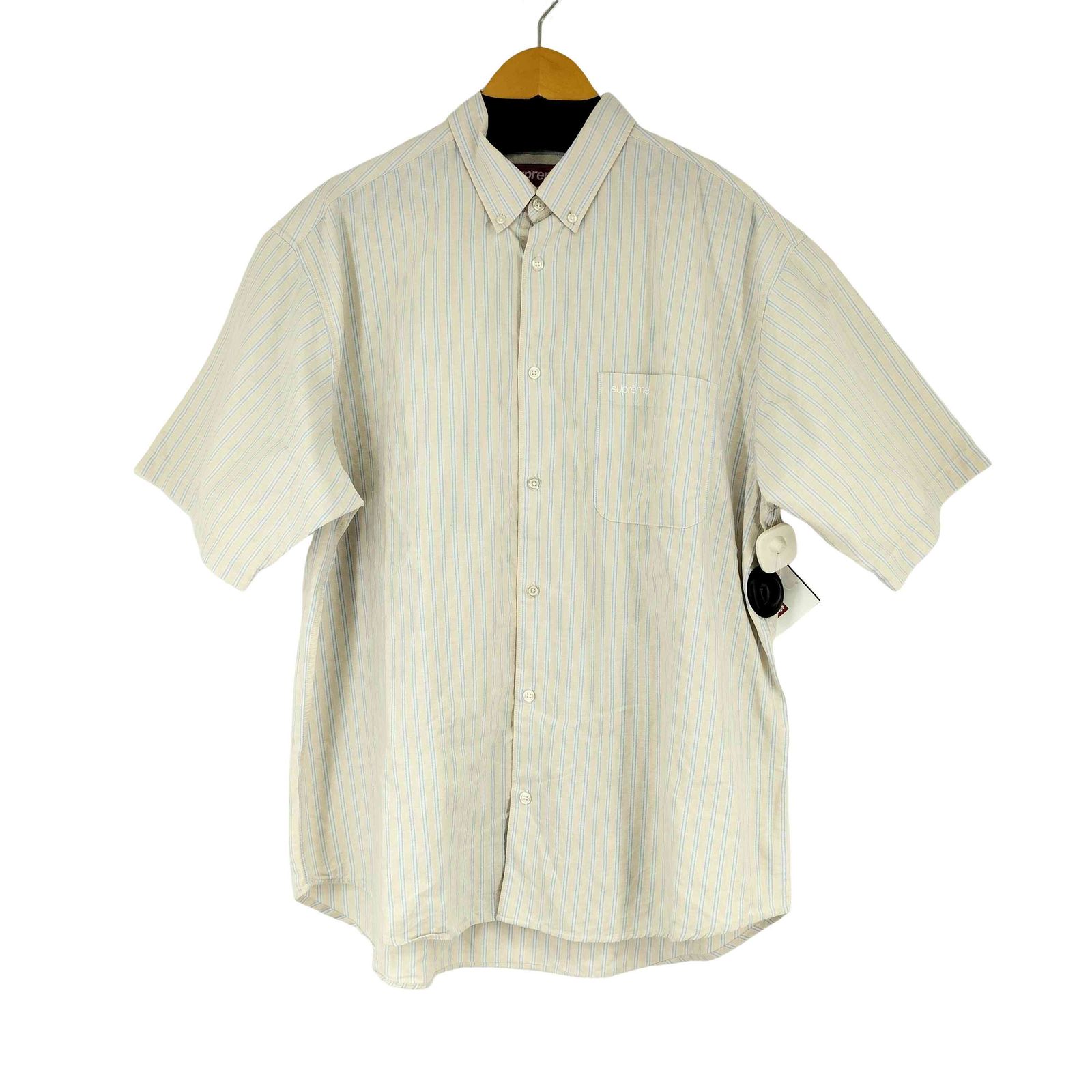 トップス Supreme Loose Fit Multi Stripe S/S Shirt Supreme Loose Fit Multi Stripe S S Shirt (SS24) - $128