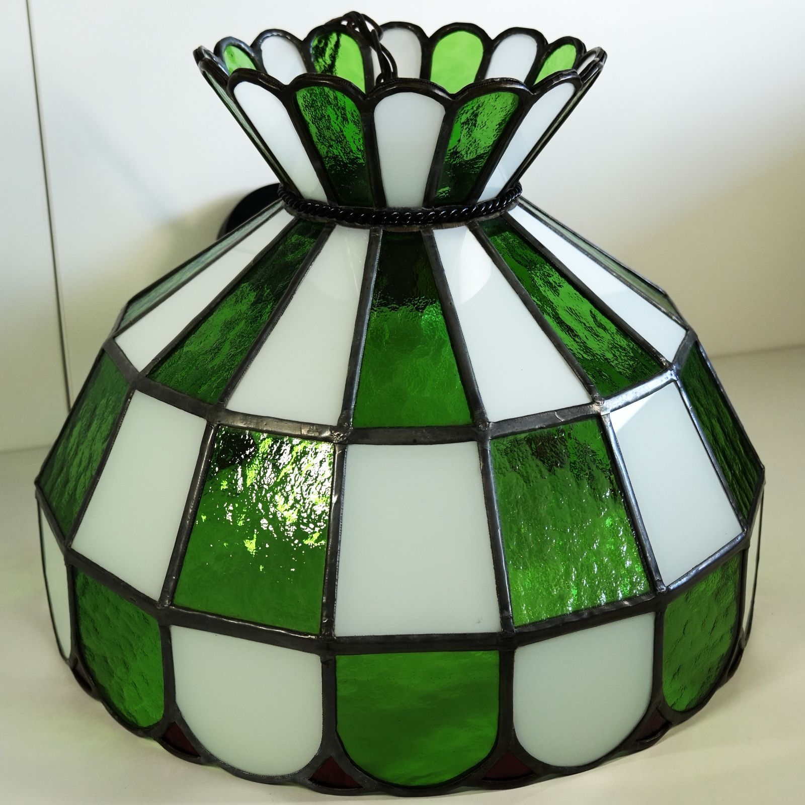 中古照明器具】イタリア製 シャンデリア ガラスロッド 3灯 中古照明