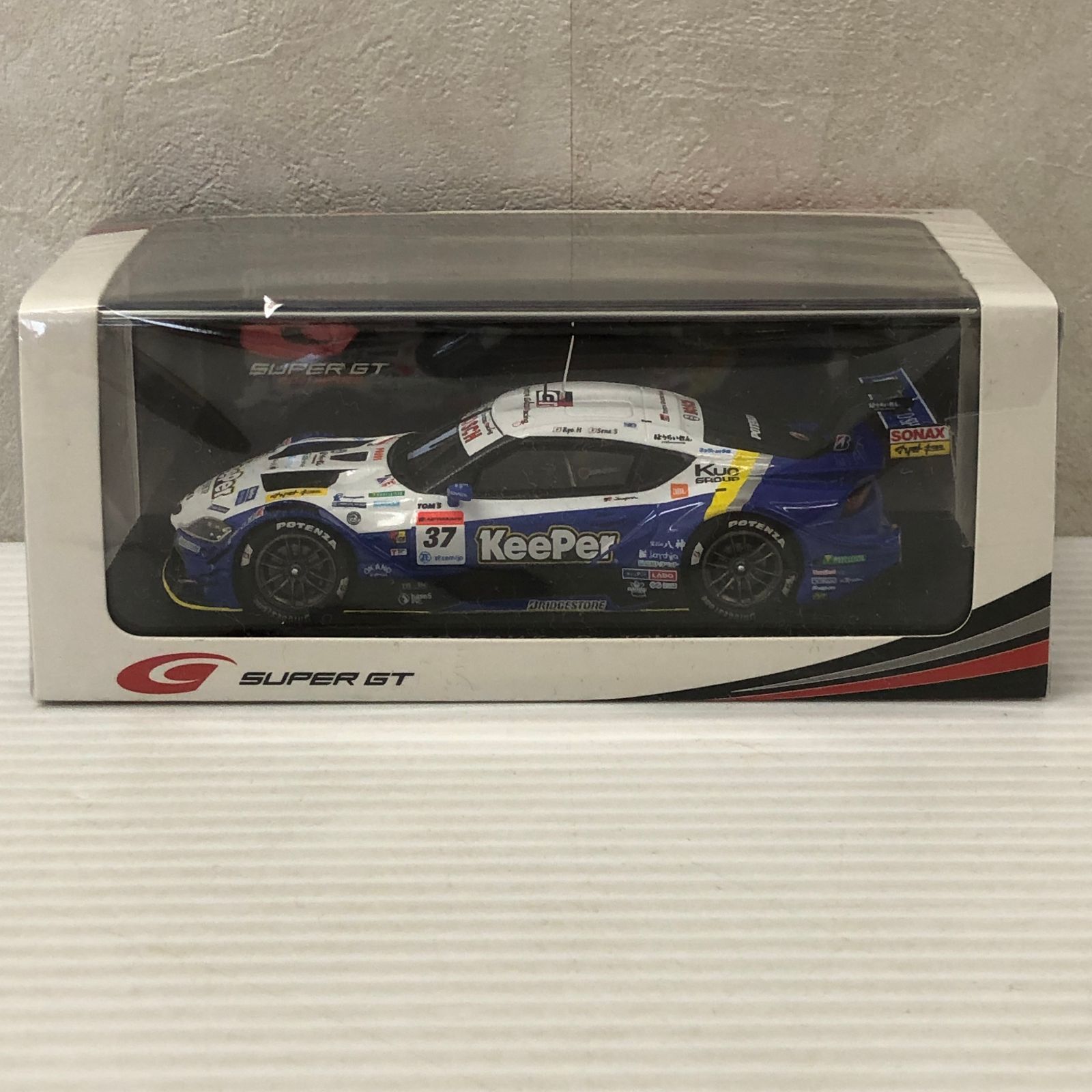 スパーク 1|43 キーパー トムス GR スープラ TGR 2021 スーパーGT GT500 37 平川亮|阪口晴南 未開封品 smsmini090921