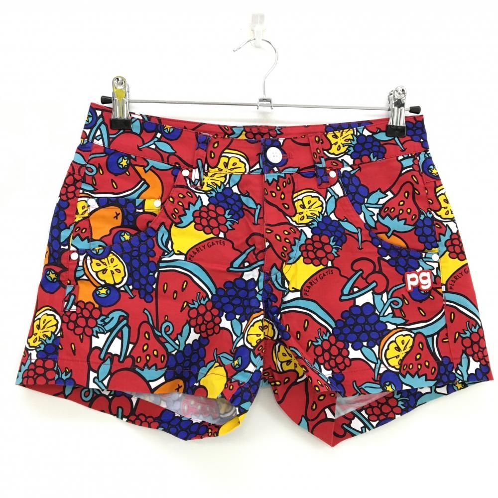 ☆SALE価格☆【超美品】パーリーゲイツ ショートパンツ レッド