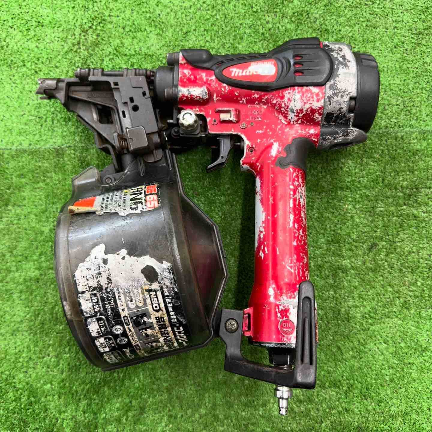 現状品 動作 済み マキタ makita 65mm 高圧エア釘打ち機 AN610H N65対応 桶川店