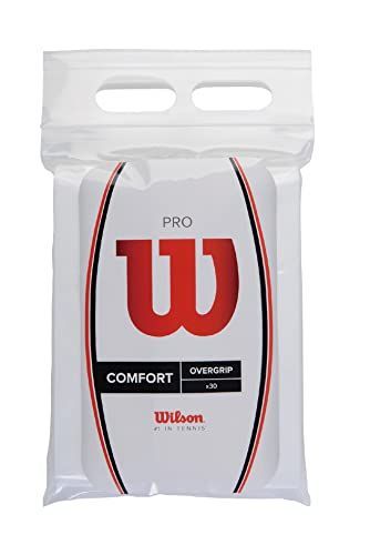 30個入り ホワイト Wilson ウイルソン テニス バドミントン グリップテープ PRO OVERGRIP プロオーバーグリップ 錦織圭 松友美佐紀使用 30個入り ホワイト WRZ4023WH ウィルソン