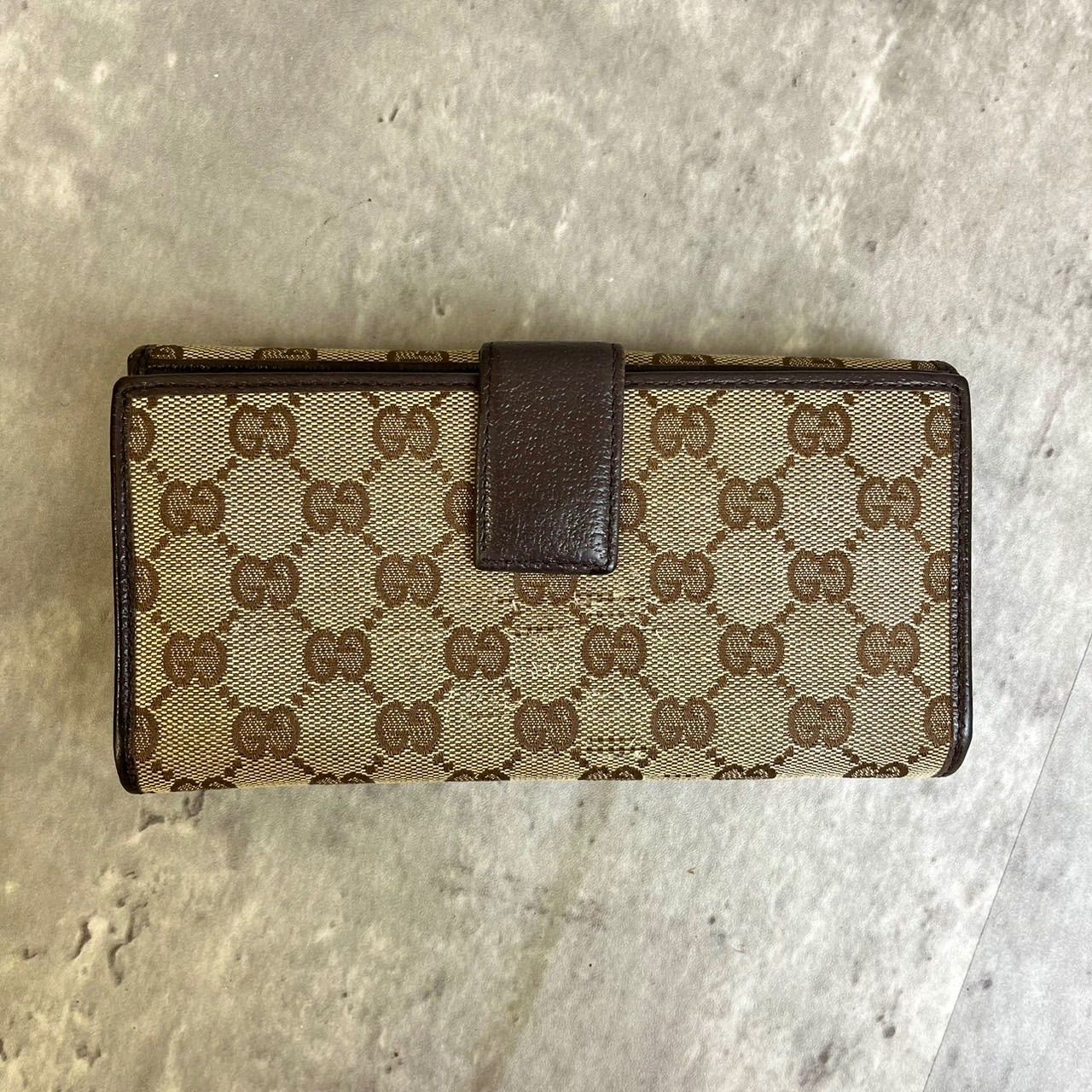 ✨格安✨ GUCCI グッチ 長財布 三つ折り財布 ハスラービット Wホック 