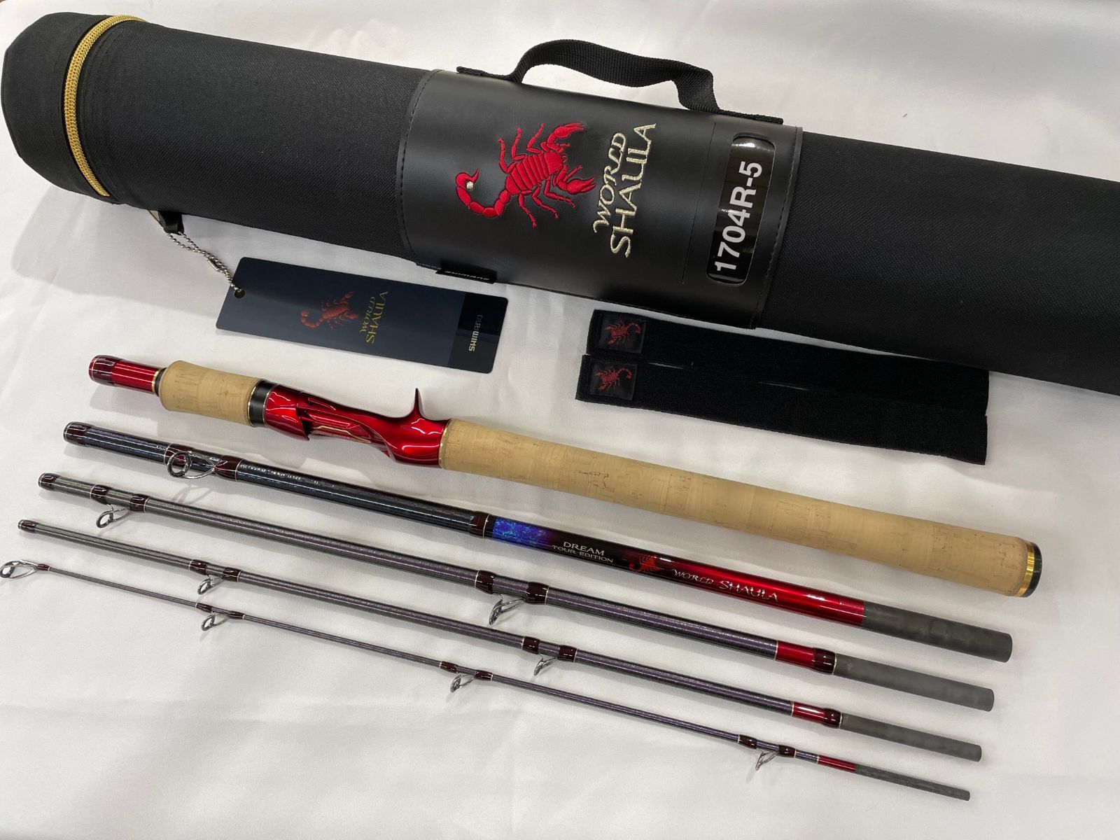 未使用 シマノ ワールドシャウラ ドリームツアーエディション 1704R-5 極美品 シマノ ワールドシャウラ ドリームツアーエディション