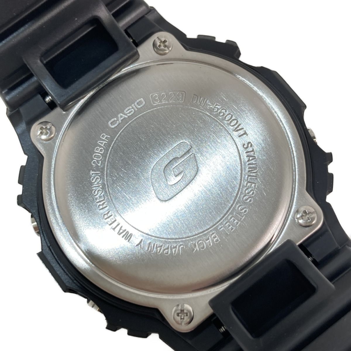 ◎◎CASIO カシオ G-SHOCK ジーショック クォーツ メンズ 腕時計 DW-5600VT ラバー ブラック  なんでもリサイクルビッグバンSHOP メルカリ