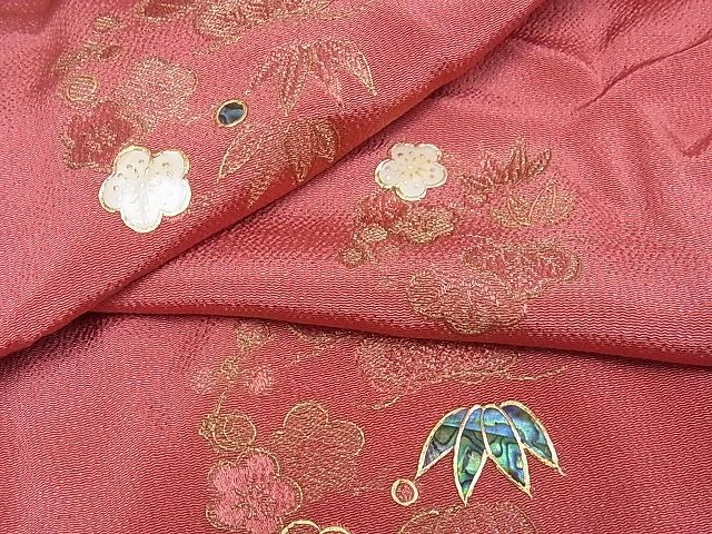 平和屋-こころ店□和装小物 上質な帯揚げ10枚セット 絞り 刺繍 寿光織