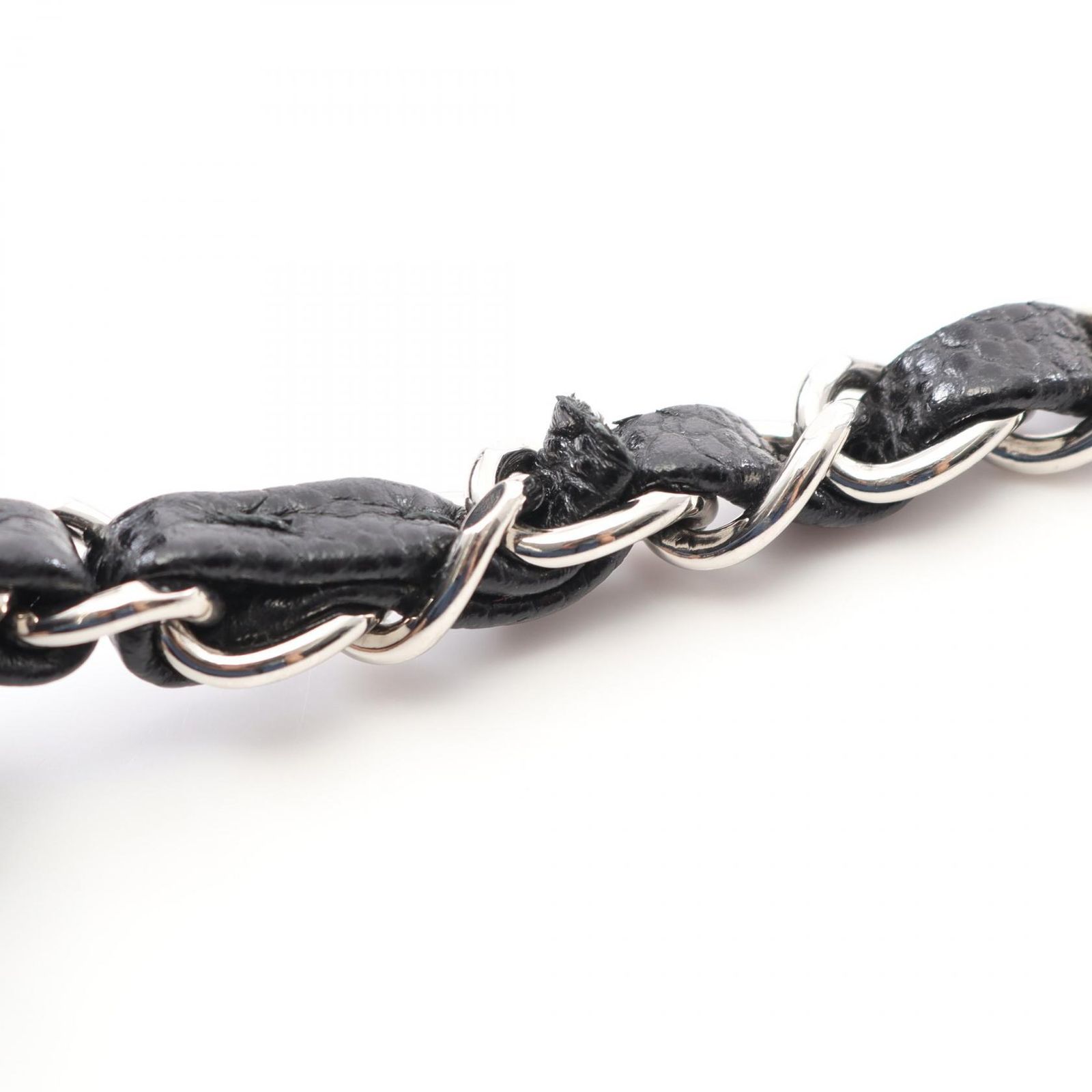 シャネル CHANEL マトラッセ Wフラップ ショルダーバッグ バッグ カーフ（牛革） レディース ブラック系 AO1112 【中古】 シャネル CHANEL ショルダーバッグ マトラッセ Wフラップ AO1112