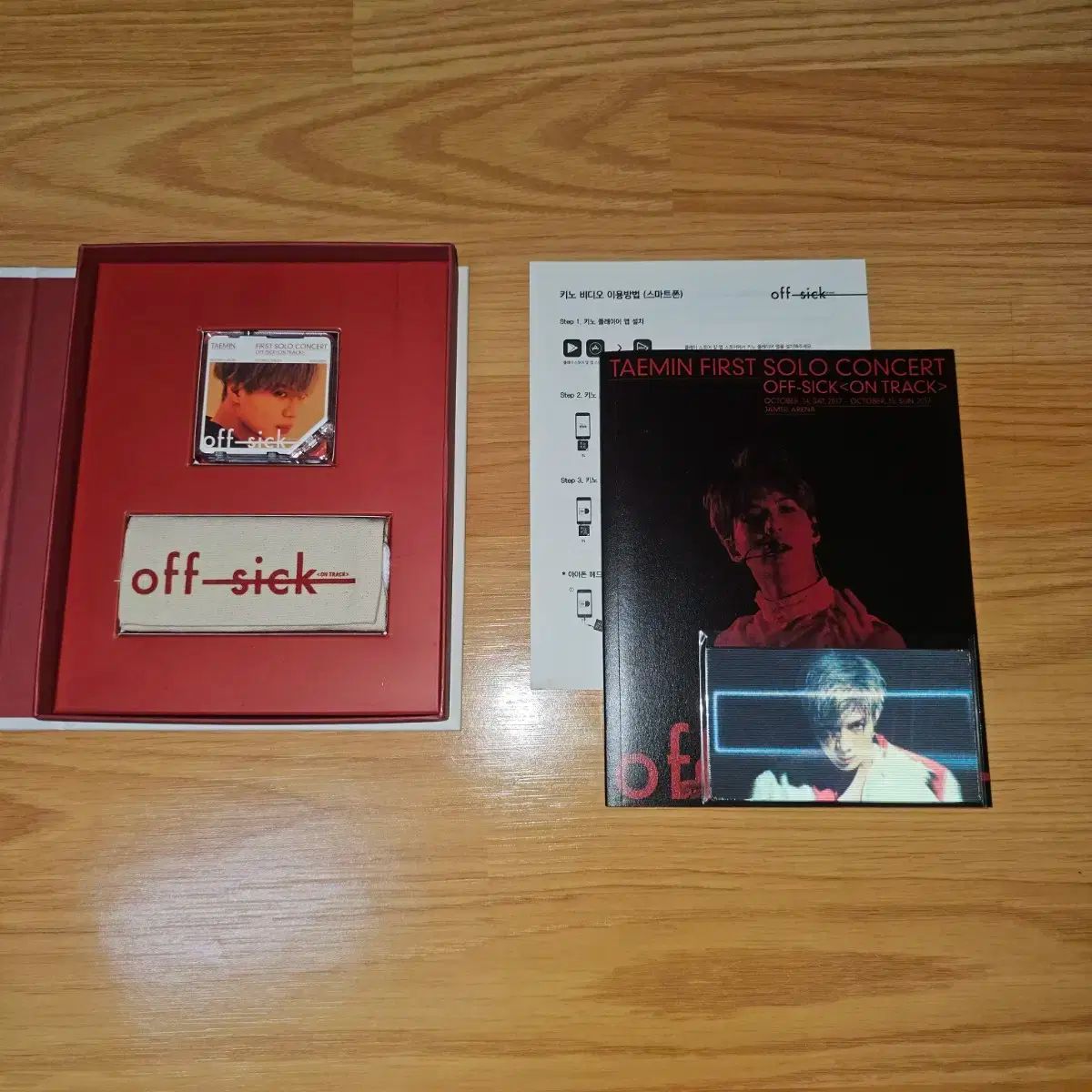 TAEMIN OFF-SICK <ON TRACK >ソウル キノ テミン off sick on track