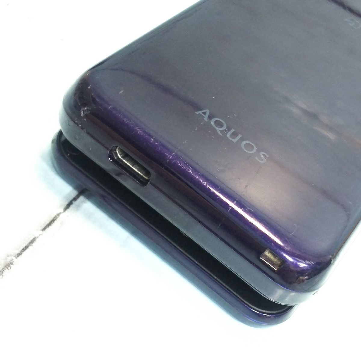 docomo AQUOS SH-01J ブルーブラック 美品docomo SH-01J ブルー