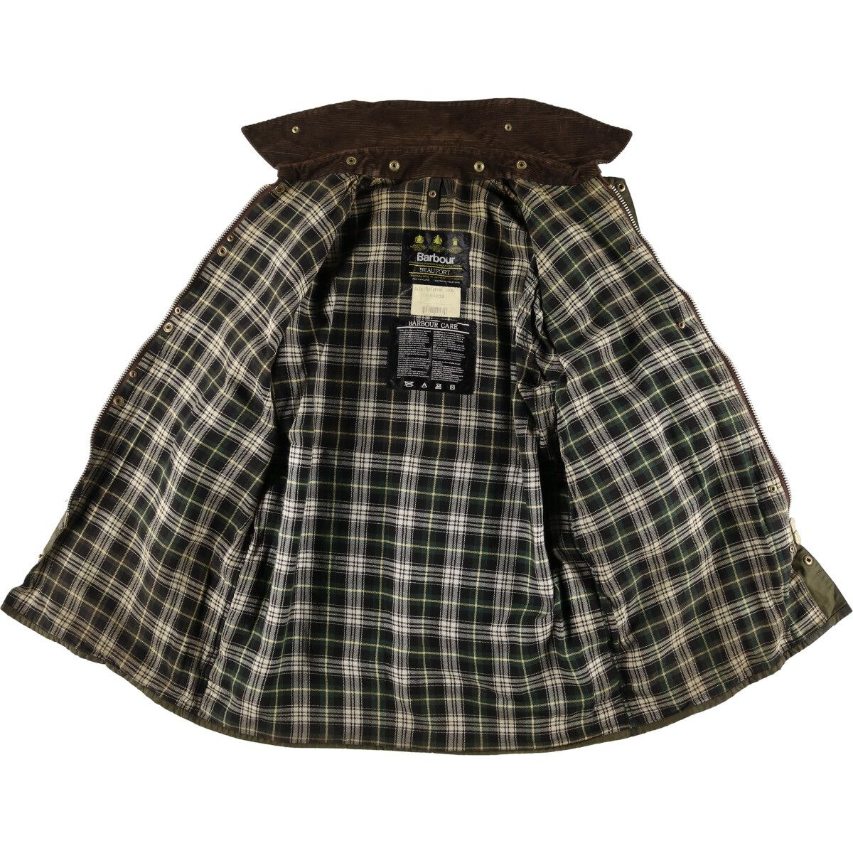 古着 90年代 バブアー Barbour BEAUFORT ビューフォート 旧3ワラント