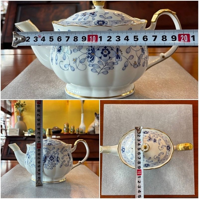 ナルミ ミラノ ティ―ポット シュガーポット クリ―マ―セット ナルミ