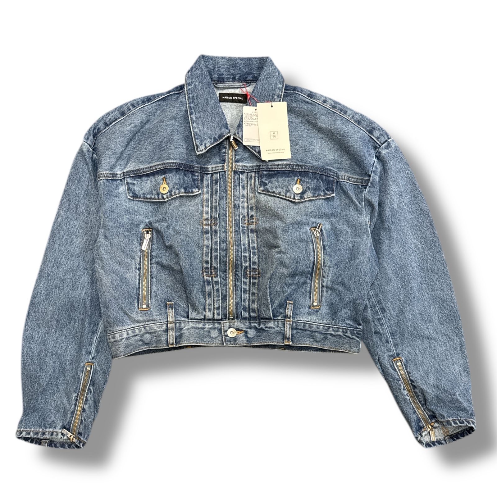 参考上代33000円 未使用品 MAISON SPECIAL 24SS Multiway Denim