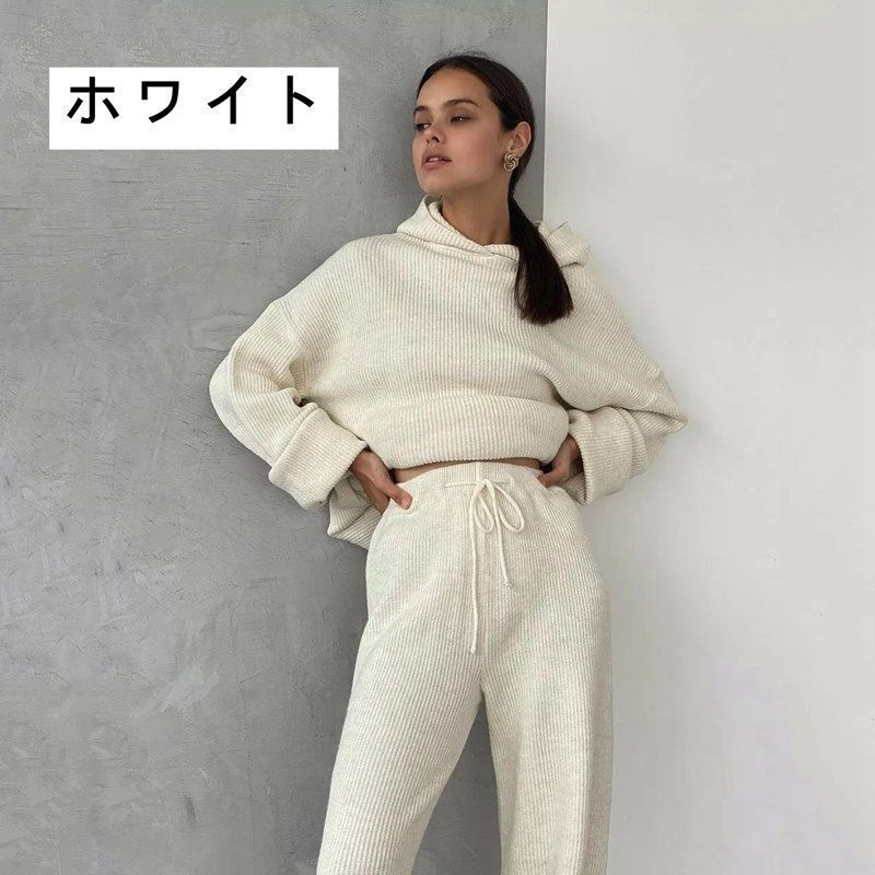 ニットセットアップ レディース