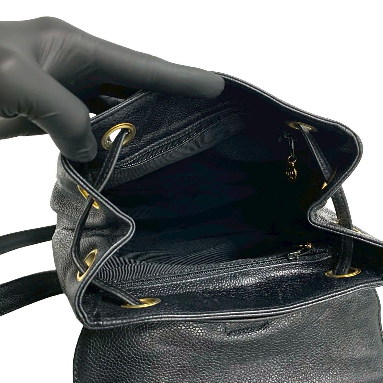 極 美品 シール有 4番台 CHANEL シャネル トリプルココ キャビア