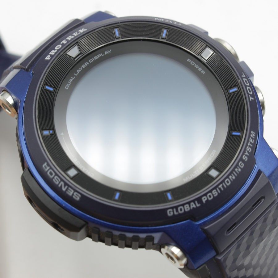 【一時値下げ】（中古美品）CASIO PROTREK WSD-F30-BU お値下げ✨CASIO PROTREK WSD-F30 - メルカリ