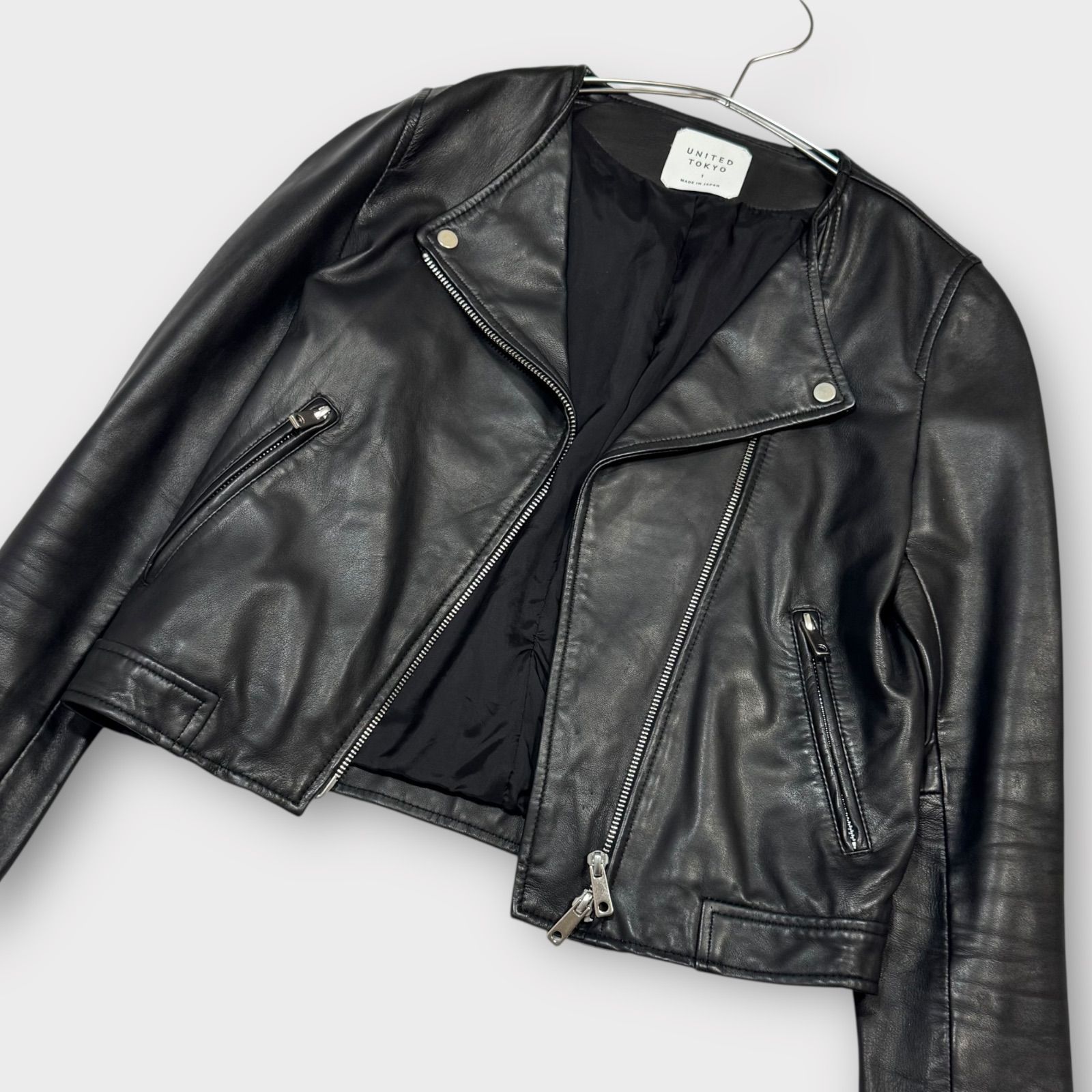 最終値下げ】UNITED TOKYO ダブルライダースジャケット 美品 美品