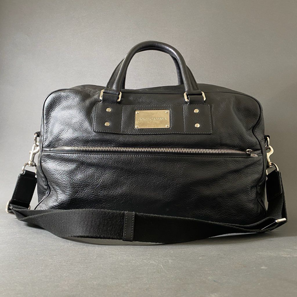 入手困難】ドルチェアンドガッバーナ ビジネスバッグ レザー 2way 入手